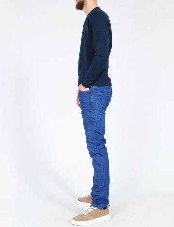 Blugi Bershka, albastru