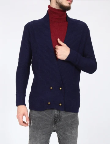 Cardigan Zara, bleumarin Albastru