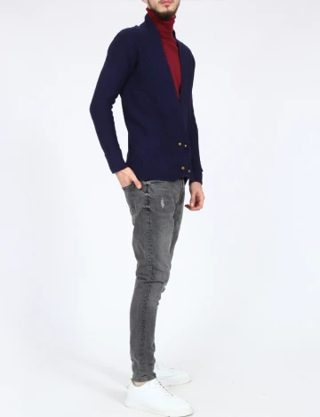 Cardigan Zara, bleumarin Albastru