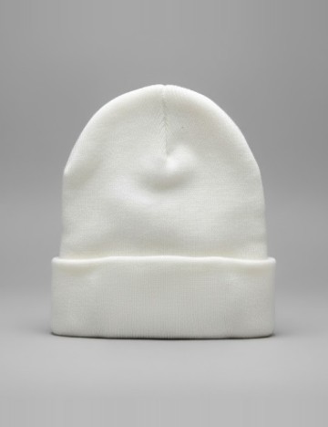 Caciula Bershka, ecru