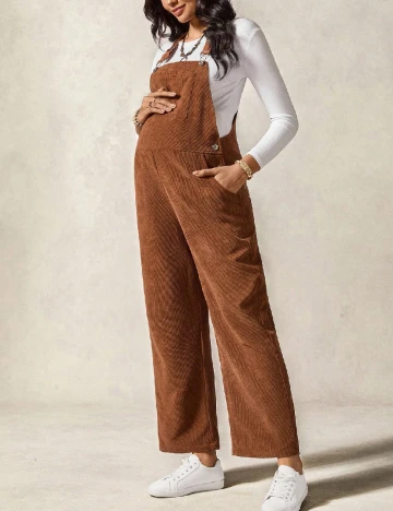 Salopeta SHEIN Maternity, maro Maro