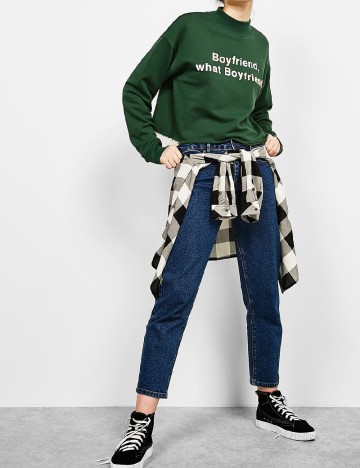 
						Bluza Bershka, verde