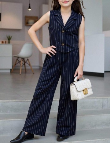 
						Compleu Shein Kids, bleumarin