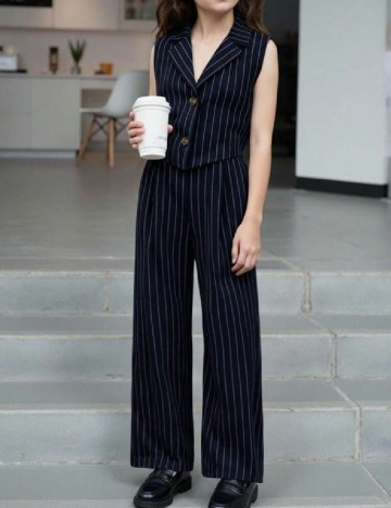 Compleu Shein Kids, bleumarin