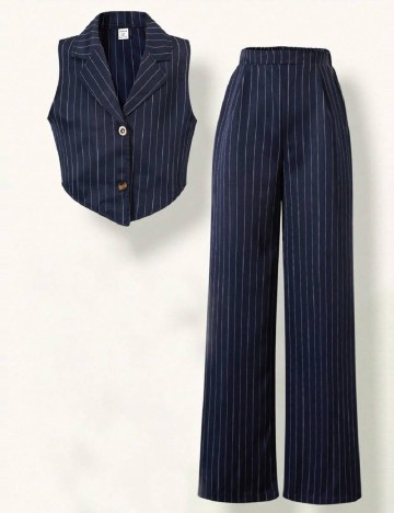 Compleu Shein Kids, bleumarin