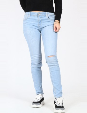 Blugi Bershka, albastru