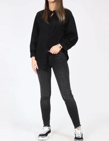 Blugi Bershka, negru Negru