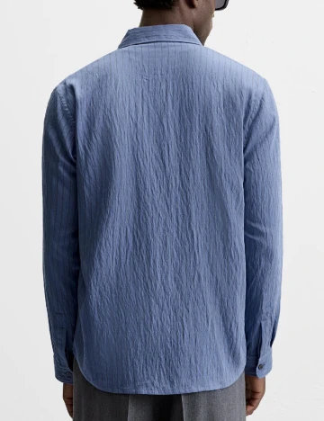 Camasa Zara, albastru Albastru