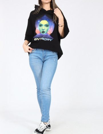 Blugi Bershka, albastru