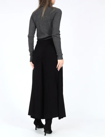 Pantaloni Bershka, negru Negru