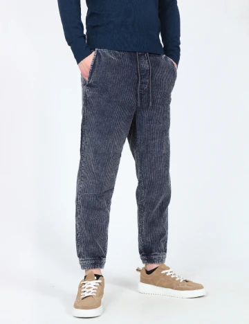 Pantaloni Zara, albastru Albastru