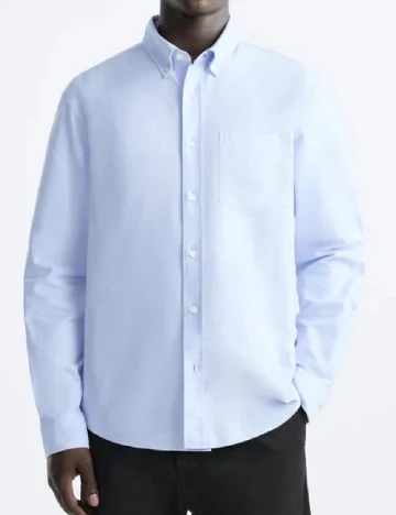 Camasa Zara, bleu Albastru