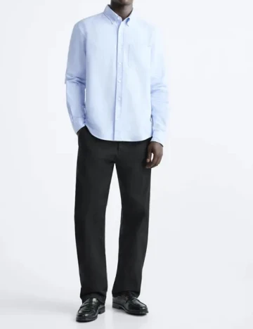 Camasa Zara, bleu Albastru