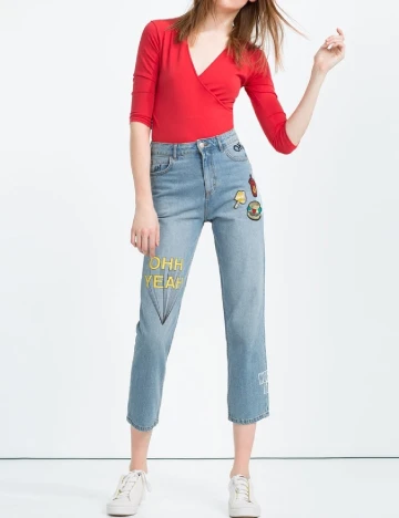 Body Zara, rosu Rosu