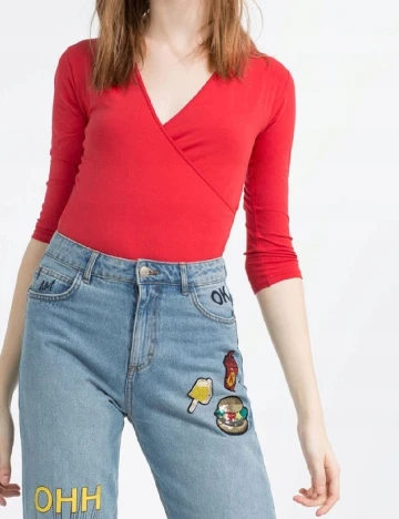 Body Zara, rosu Rosu