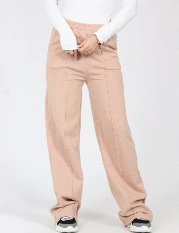 Pantaloni SHEIN, maro deschis Maro