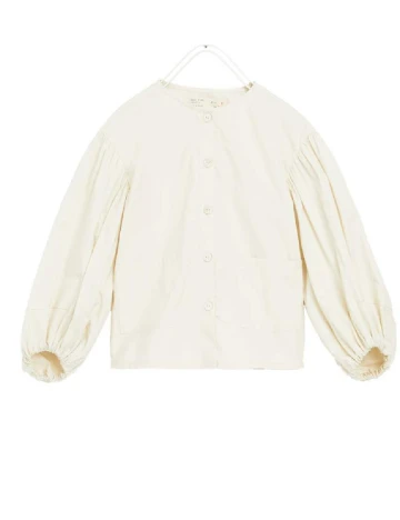 Camasa Zara, ecru Alb