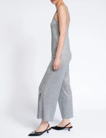 Salopeta Zara, argintiu Gri