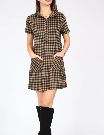 Rochie Zara, maro/negru Maro