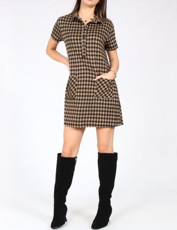 
						Rochie Zara, maro/negru