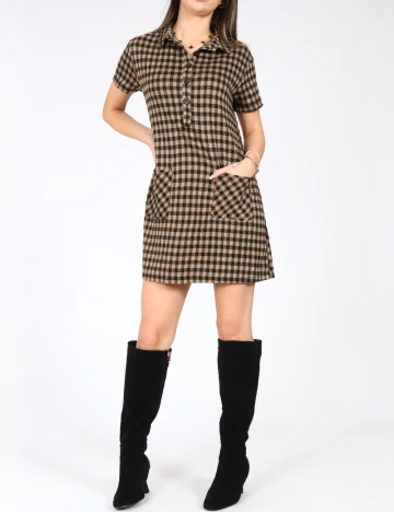 Rochie Zara, maro/negru Maro