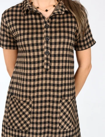 Rochie Zara, maro/negru Maro