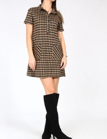 Rochie Zara, maro/negru Maro