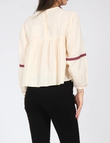 Bluza Zara, crem Crem