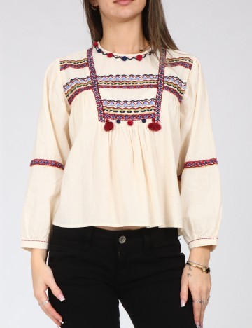 Bluza Zara, crem