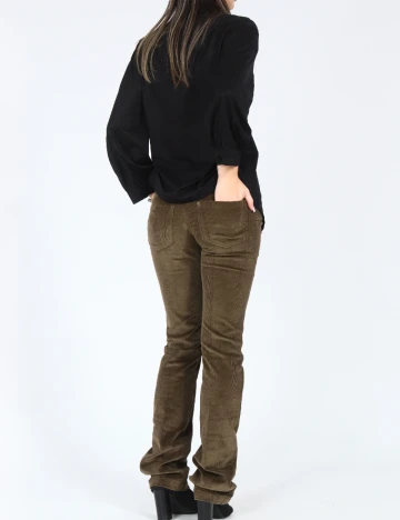 Pantaloni Zara, verde Verde