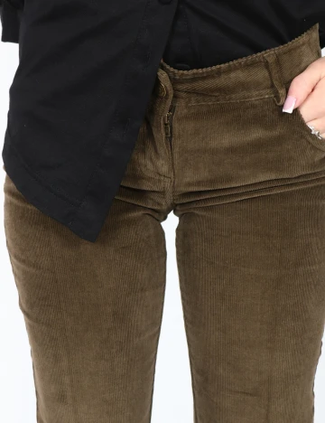 Pantaloni Zara, verde Verde