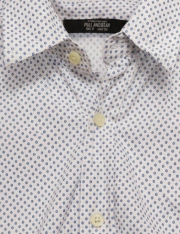 Camasa Pull&Bear, alb