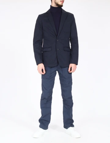 Sacou Pull&Bear, bleumarin Albastru