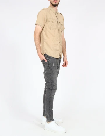 Camasa Pull&Bear, maro Maro