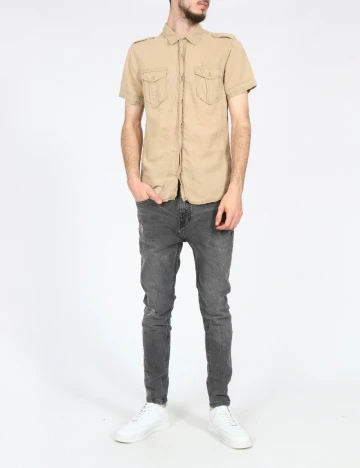 Camasa Pull&Bear, maro Maro