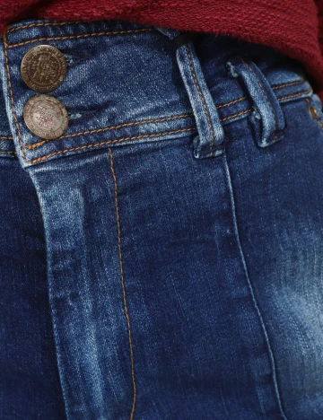 Blugi Zara, albastru Albastru