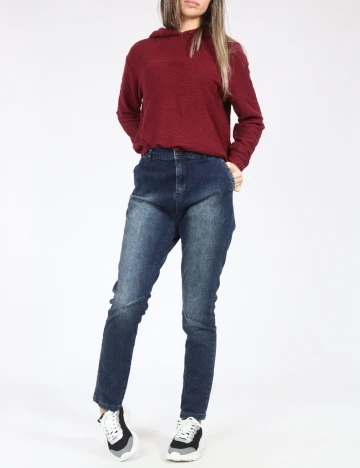 Blugi Zara, albastru Albastru