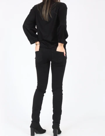Blugi Zara, negru Negru