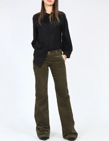 Pantaloni Zara, verde Verde