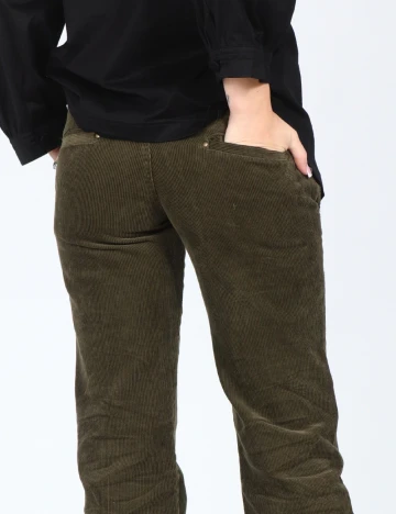 Pantaloni Zara, verde Verde