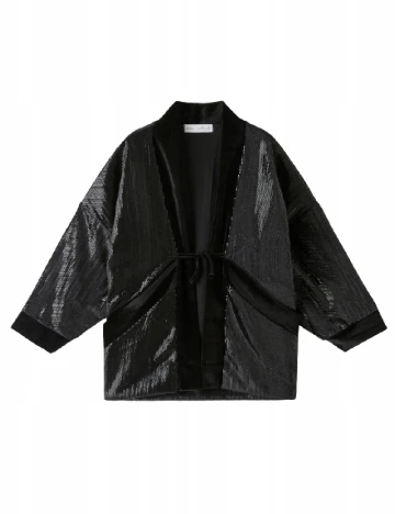 Bolero Zara, negru Negru