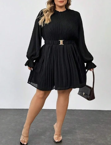 Rochie scurta SHEIN CURVE, negru Negru