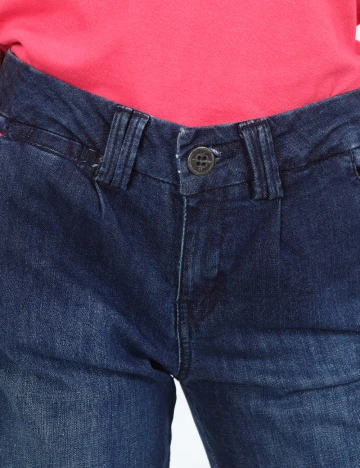 Blugi Zara, albastru Albastru