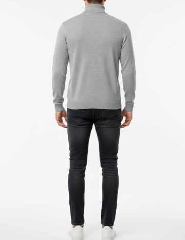 Bluza Pull&Bear, gri Gri