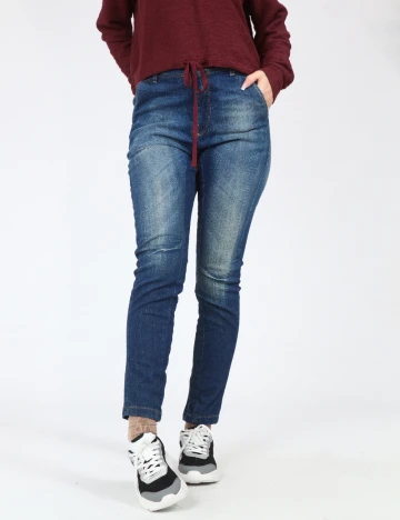 Blugi Zara, albastru Albastru