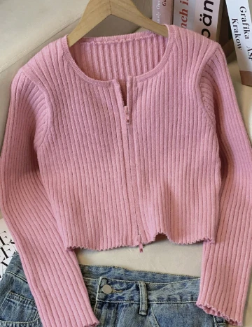 Cardigan SHEIN, roz Roz