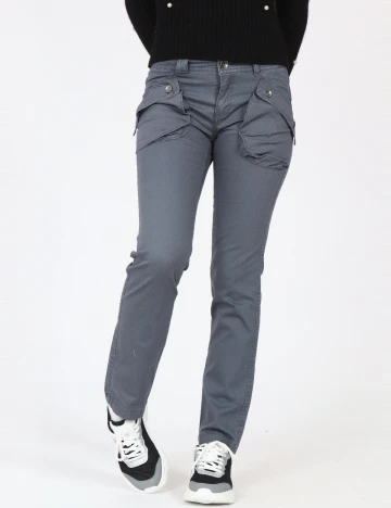 Pantaloni Zara, gri Gri