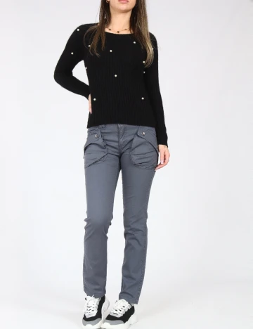 Pantaloni Zara, gri Gri