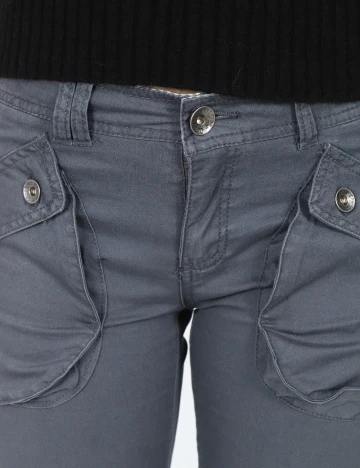 Pantaloni Zara, gri Gri