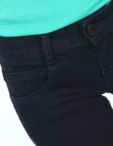 Blugi Zara, albastru Albastru